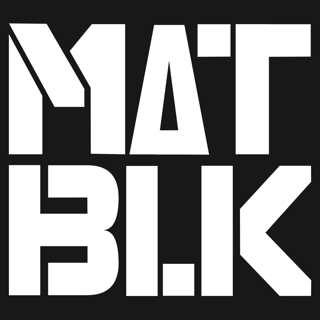 MAT BLK Supplements logo monogram